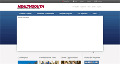 Desktop Screenshot of healthsouthmartin.com